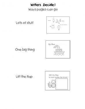 Writers Workshop If Then Unit Show and Tell: From Labels to ...