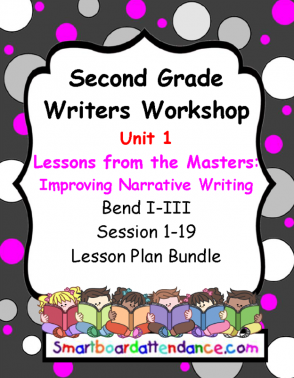 Writers Workshop, Grade 2 ,Units 1–4 Yearly Lesson Plan ...