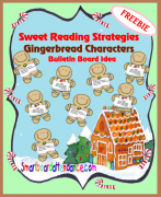 Sweet Reading Strategies Gingerbread Characters