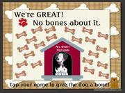 We're GREAT ! No Bones About It Animated Smartboard Attendance